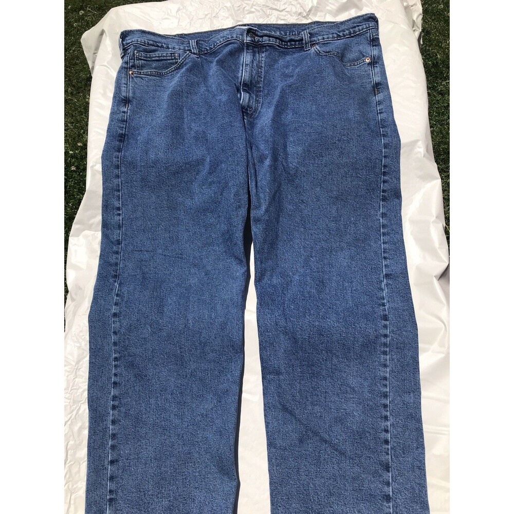 Levi's Mens Jeans 48x30 Blue Denim Straight Leg Classic Fit Big & Tall